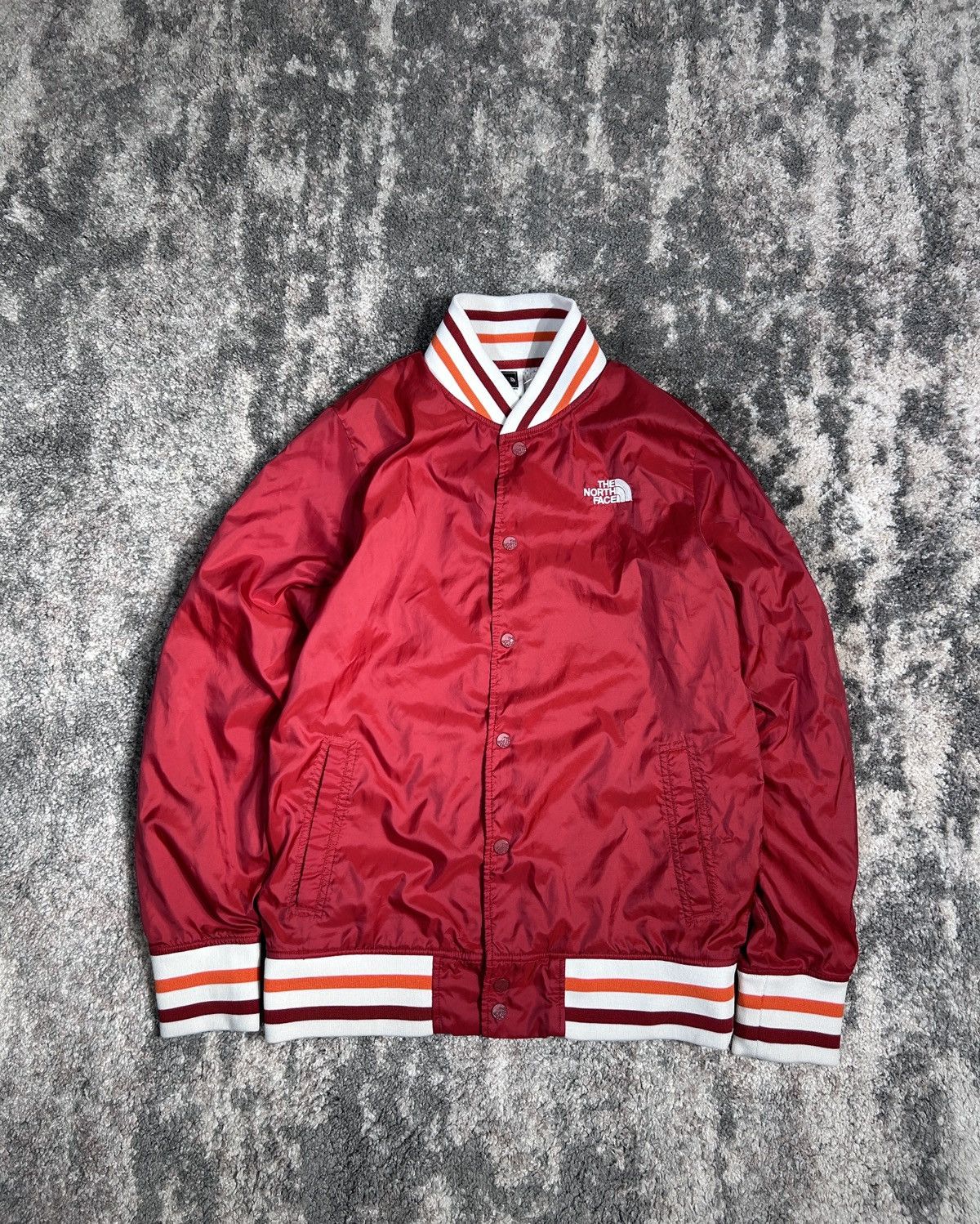The North Face × Vintage The North Face Varsity Bomber Jacket / S Size US S / EU 44-46 / 1 - 1 Thumbnail