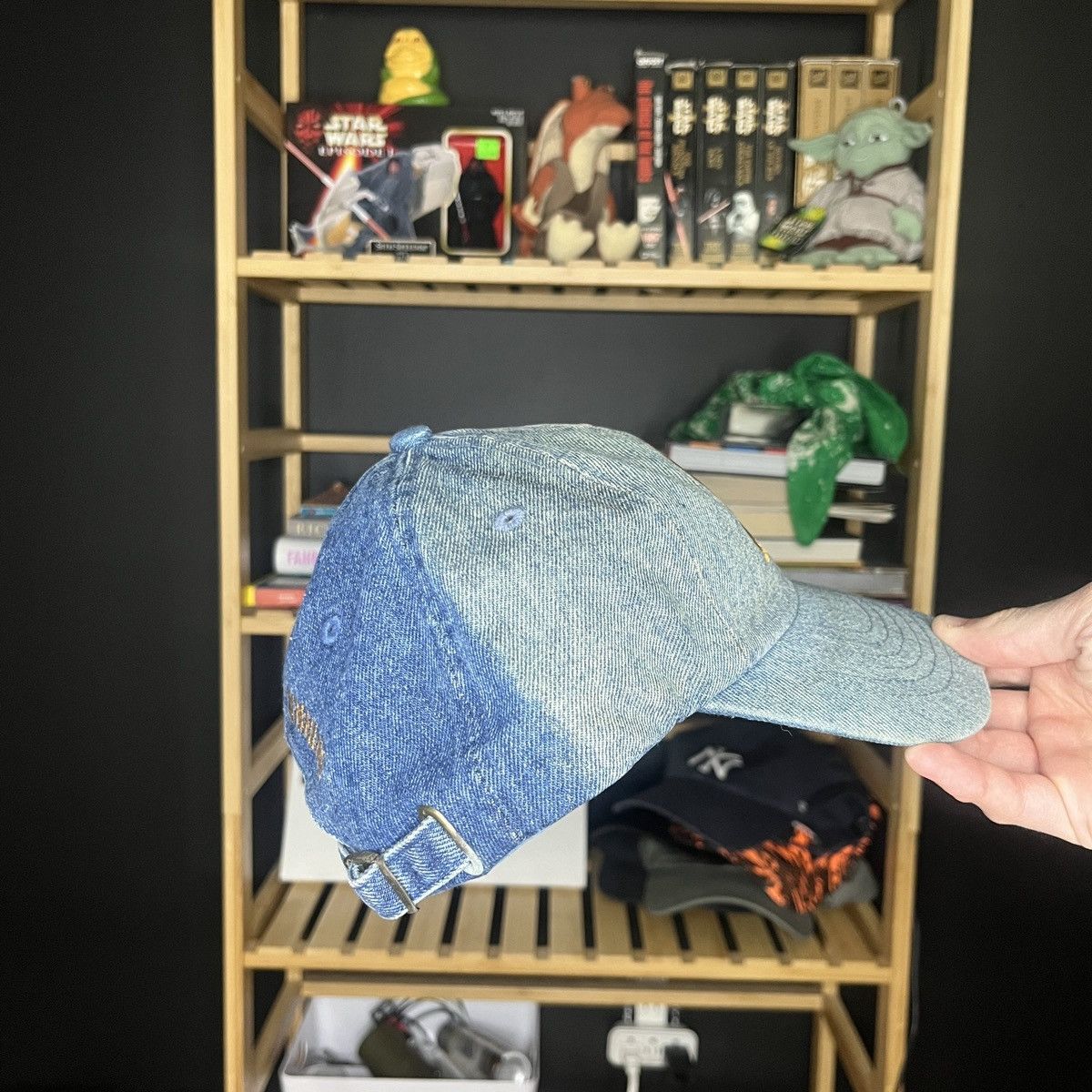 Other Vintage West Virginia Lottery Denim Hat Cap Size ONE SIZE - 3 Thumbnail