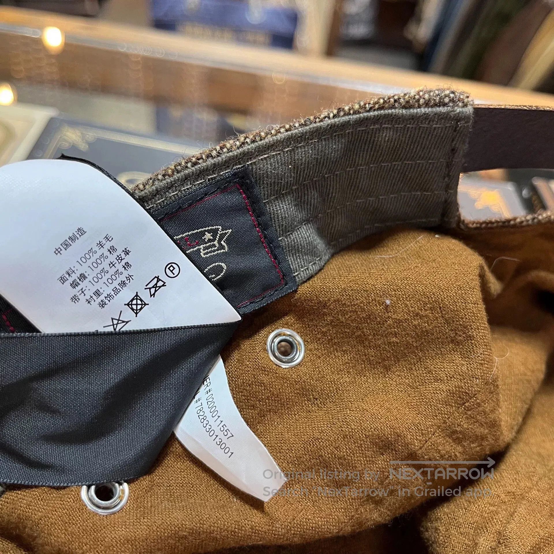 RRL Ralph Lauren brown corduroy duckbill cap by RRL. Size ONE SIZE - 6 Thumbnail