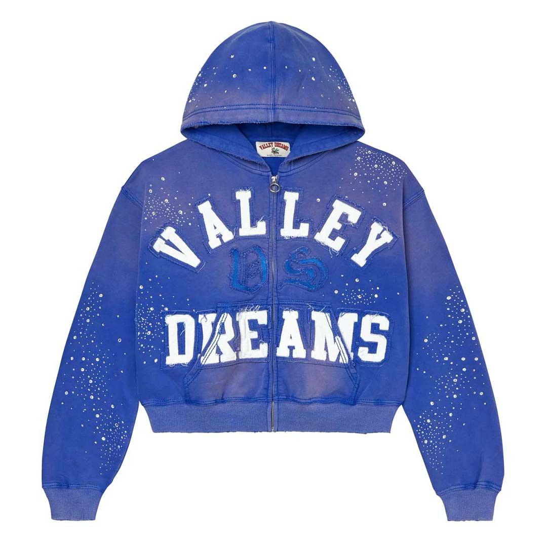 Vale Forever Classico Zip Up Hoodie Sapphire Size US XL / EU 56 / 4 - 1 Thumbnail