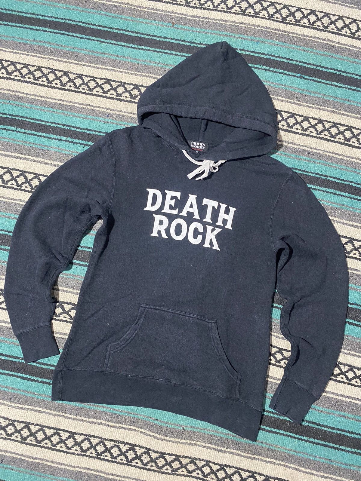 Japanese Brand Crows Worst - Death Rock Black Pullover Hoodie Size US M / EU 48-50 / 2 - 2 Thumbnail