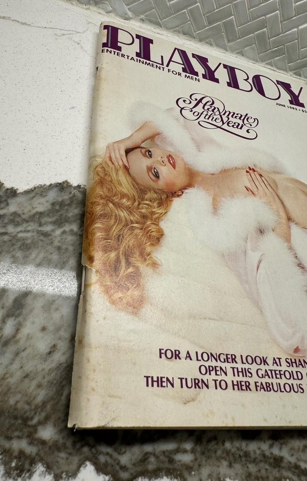Playboy JUNE 1982 PLAYBOY SHANNON MAGAZINE Playmate Of The Year Size ONE SIZE - 3 Thumbnail