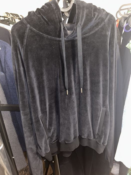 Haider ackermann hot sale velour hoodie