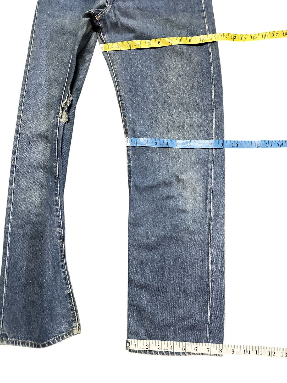 Levi's Vintage Levis 502 Blue Washed 32x41 . Size US 32 / EU 48 - 3 Thumbnail