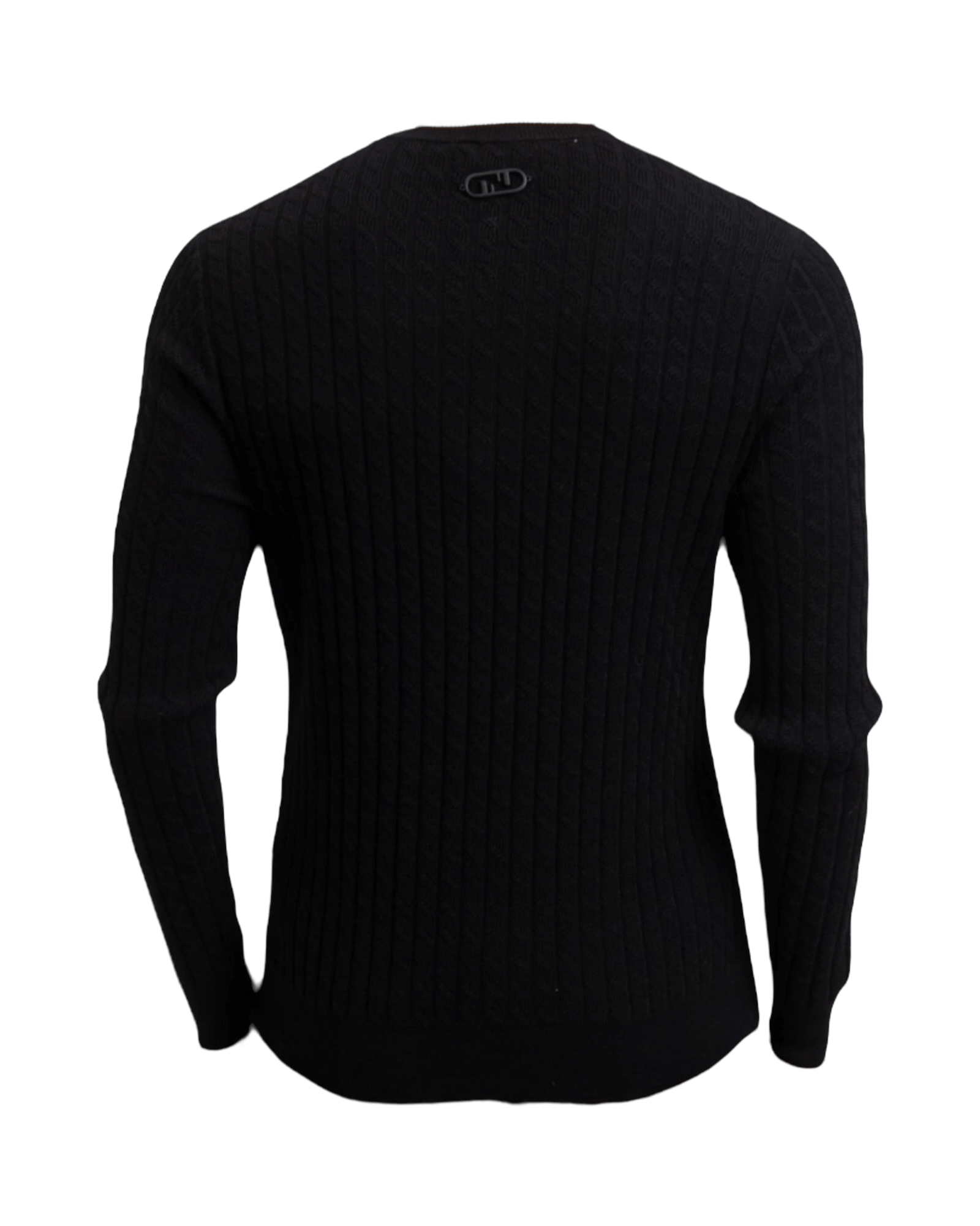 Fendi Fendi Rib Knit Virgin Wool Sweater with Cut-out Size US S / EU 44-46 / 1 - 2 Thumbnail