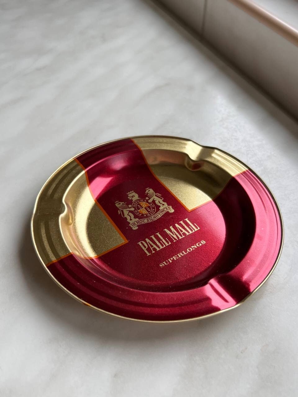 Marlboro × Vintage 1990 Vintage Pall Mall Metal Ashtray Retro Rare Size ONE SIZE - 1 Thumbnail