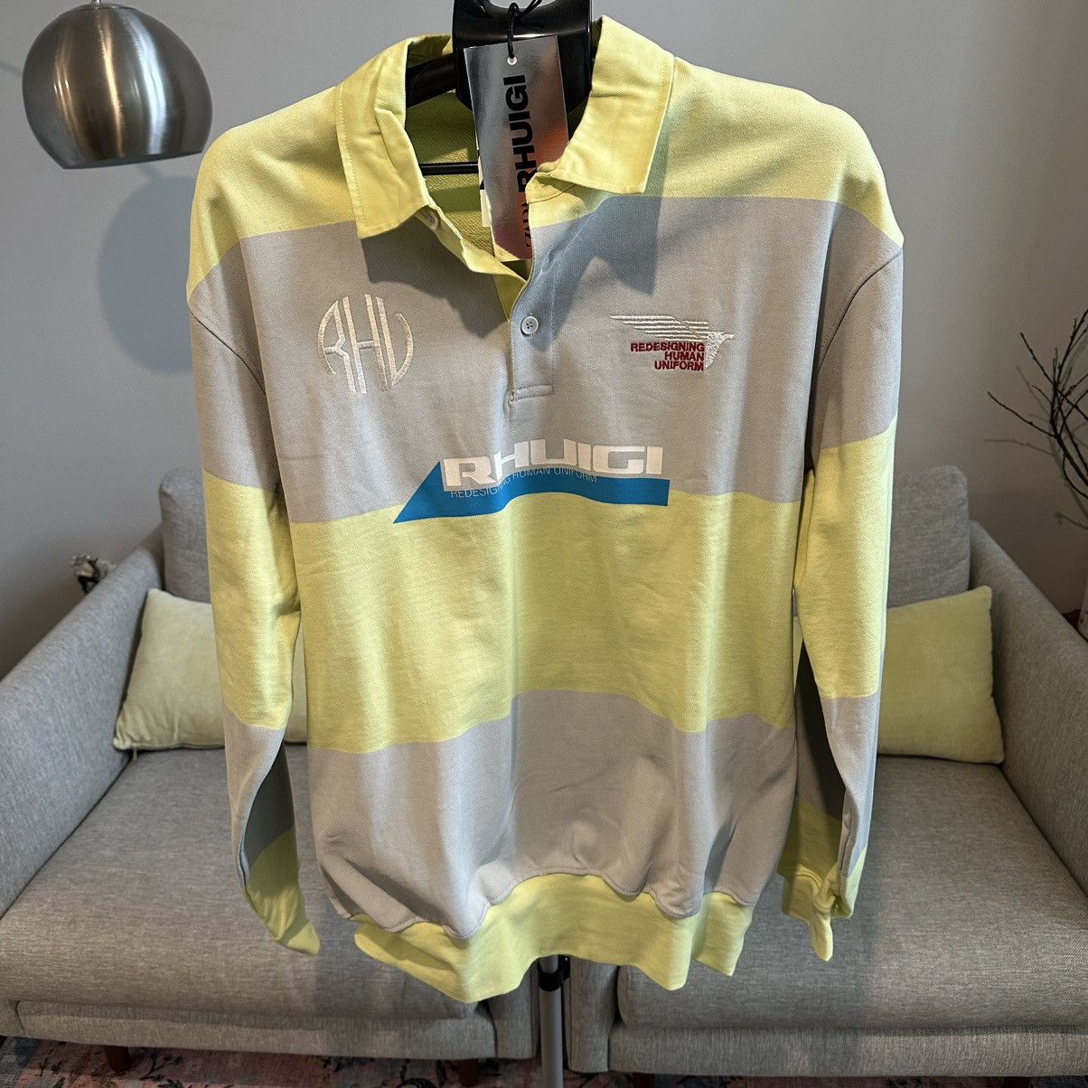 Rhude × Zara Brand NWT Rhude x Zara Collared L/S Shirt - Size L-XL Size US XL / EU 56 / 4 - 1 Thumbnail