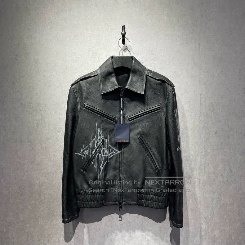 Louis Vuitton Louis Vuitton Black cowhide jacket Size US S / EU 44-46 / 1 - 1 Thumbnail
