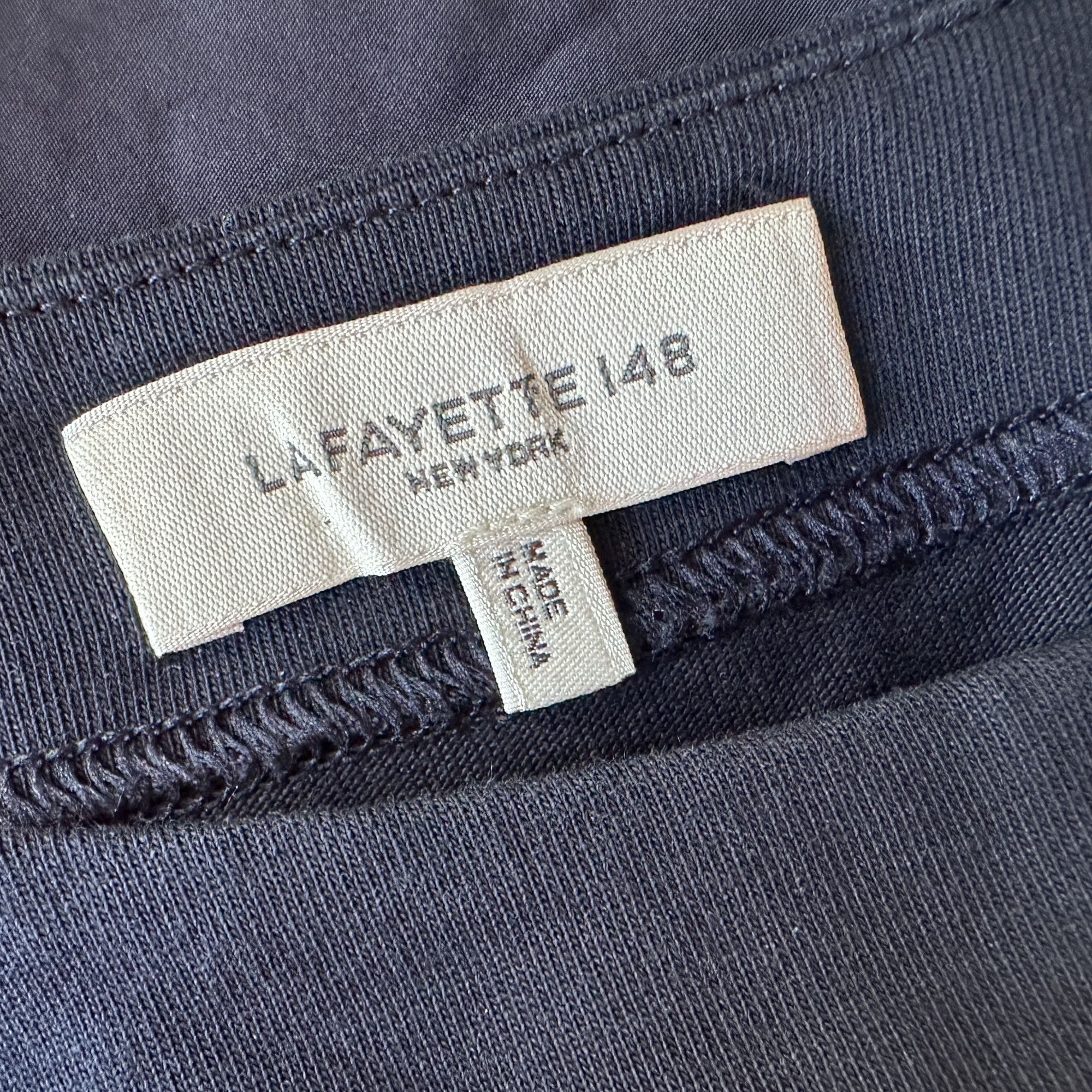 Lafayette 148 Lafayette 148 Womens Large Dress New York Flounced Hem Woven Size L / US 10 / IT 46 - 7 Thumbnail