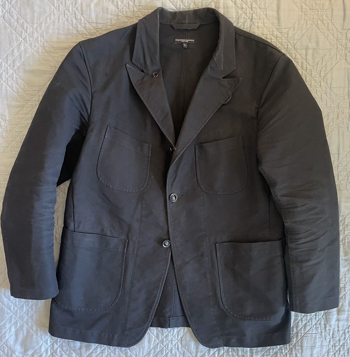 Engineered Garments Cotton Canvas Bedford Jacket Size US L / EU 52-54 / 3 - 3 Thumbnail