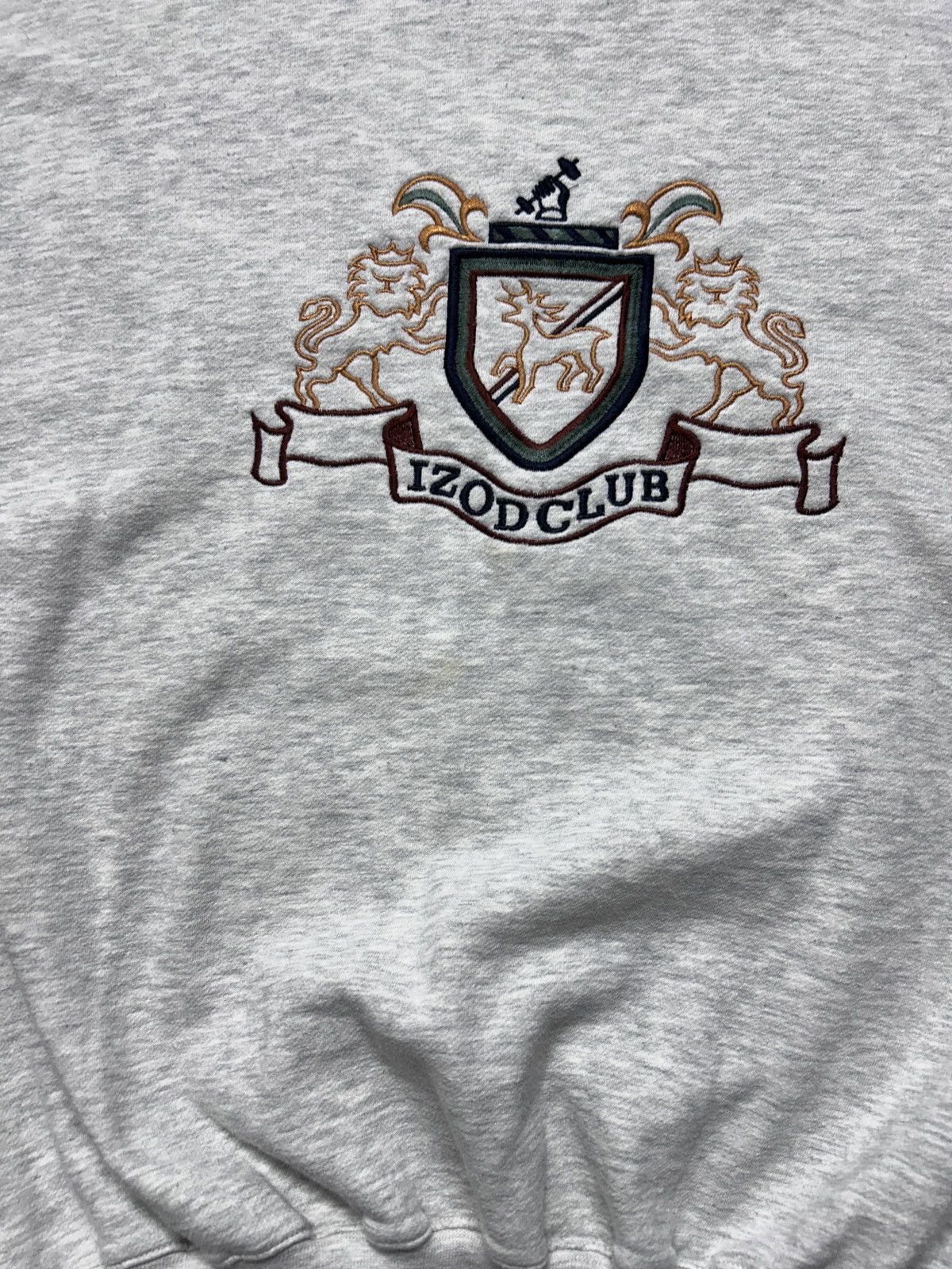 Izod Vintage 90’s Izod Club Embroidered Sweatshirt Size US L / EU 52-54 / 3 - 3 Thumbnail