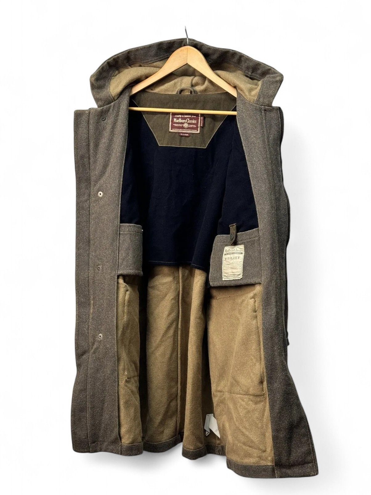 14th Addiction Marlboro Classics Brown Jacket Vintage Italian Craftsmanship Size US XL / EU 56 / 4 - 17 Thumbnail