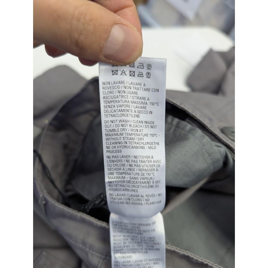 Balenciaga o1rshd1 Cotton Ripstop Pants in Gray Size US 30 / EU 46 - 19 Thumbnail