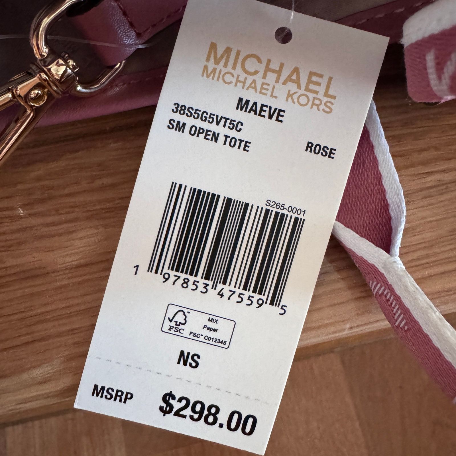 Michael Kors MICHAEL Michael Kors Maeve Logo Small Convertible Tote Size ONE SIZE - 6 Thumbnail