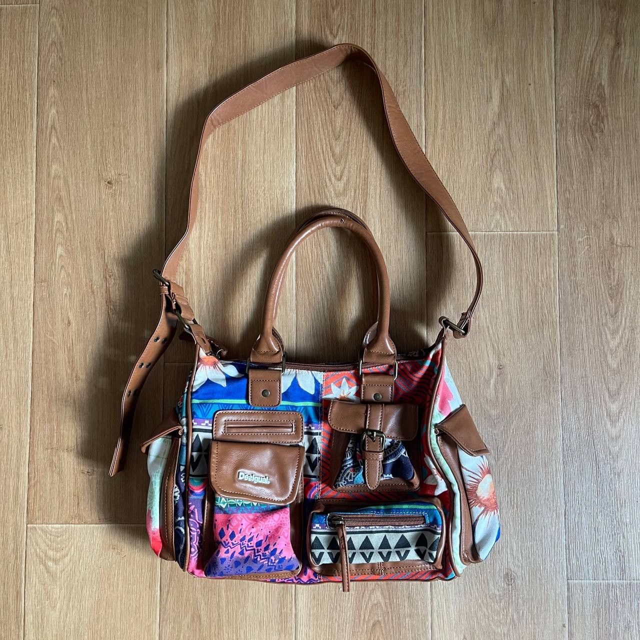 Desigual Desigual Leather Shoulder Bags Size ONE SIZE - 2 Thumbnail