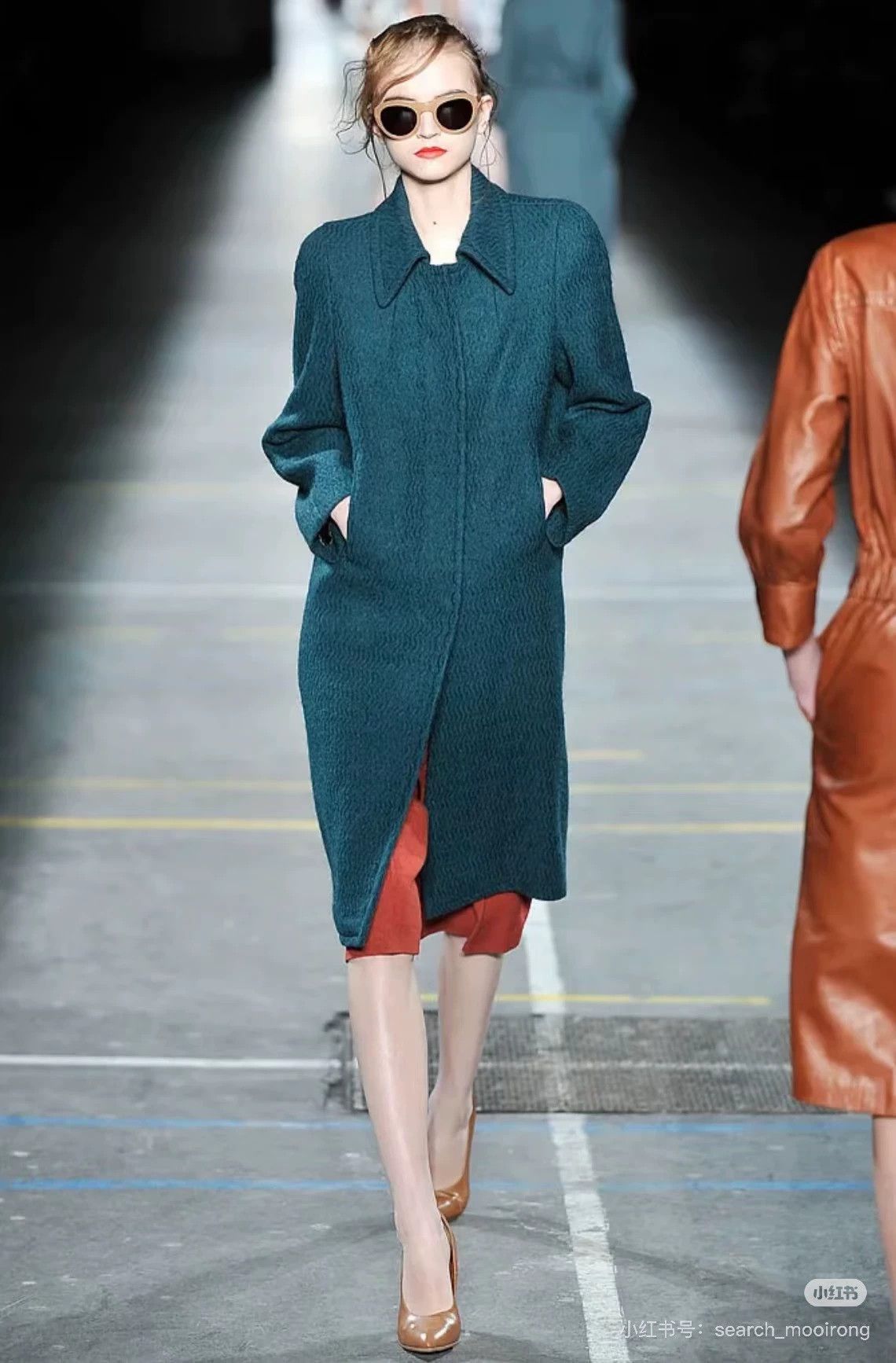 Dries Van Noten DVN Runway Wool Coat M 95New Sharp Collar Shoulder Pads Size M / US 6-8 / IT 42-44 - 1 Thumbnail