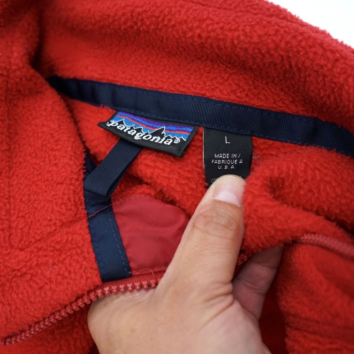 Vintage 00's Patagonia Full Zip Fleece Cardigan Men's Large