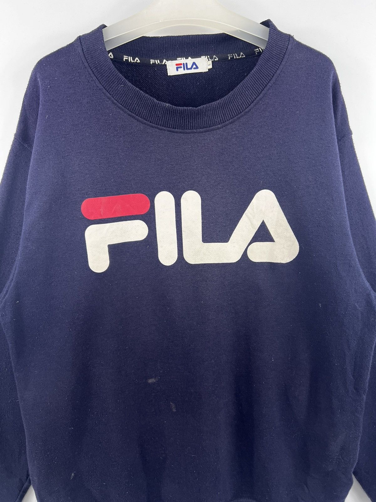 Fila × Vintage 🔥 Fila Streetwear Sweatshir Size US S / EU 44-46 / 1 - 4 Thumbnail