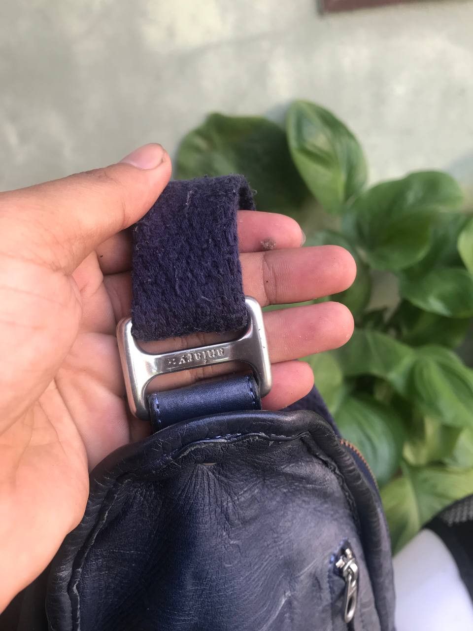 Japanese Brand × Leather ANIARY LEATHER WAIST BAG JAPAN Size ONE SIZE - 4 Thumbnail