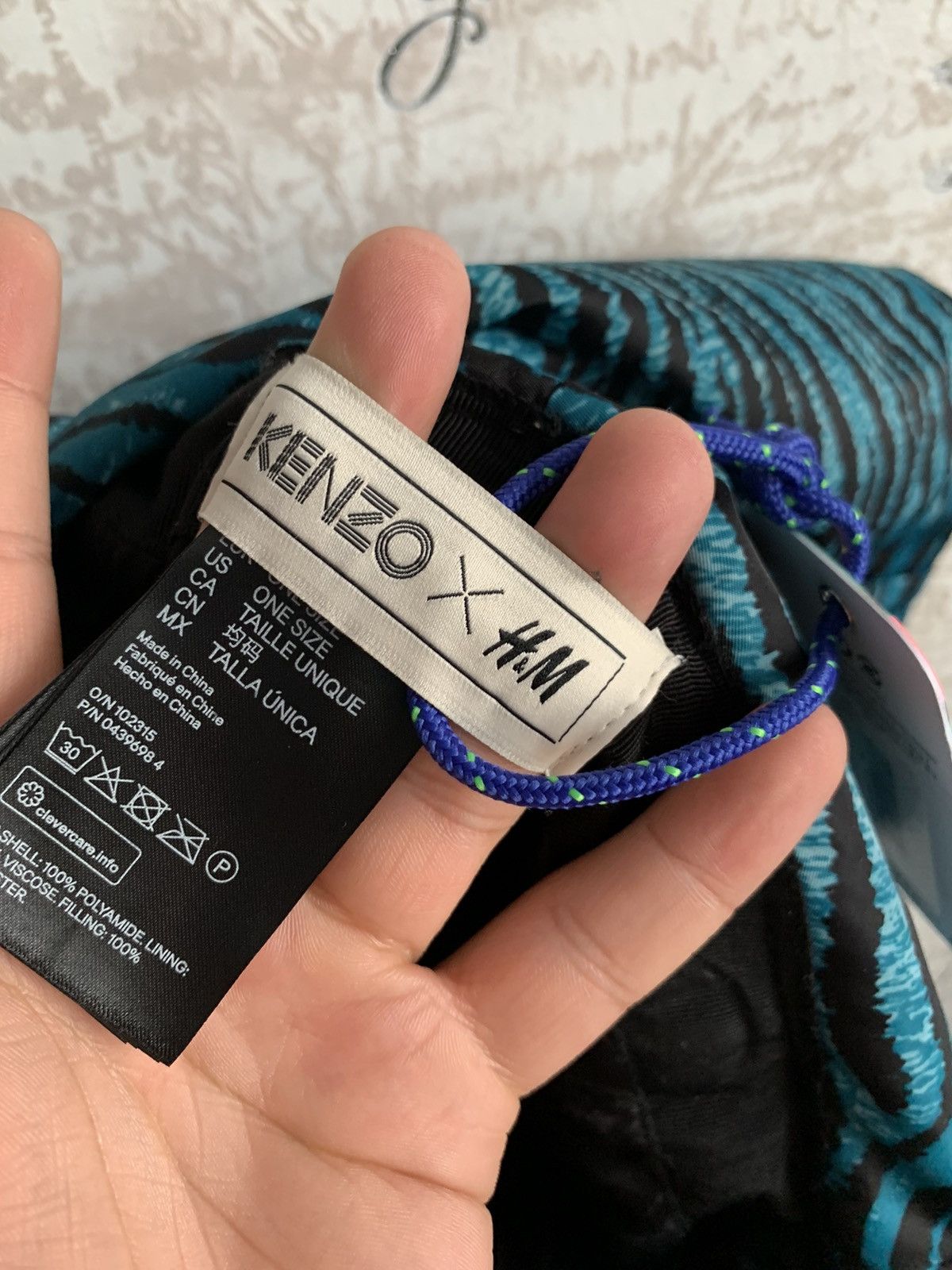 H&M × Kenzo hat scarf kenzo&hm Size ONE SIZE - 4 Thumbnail
