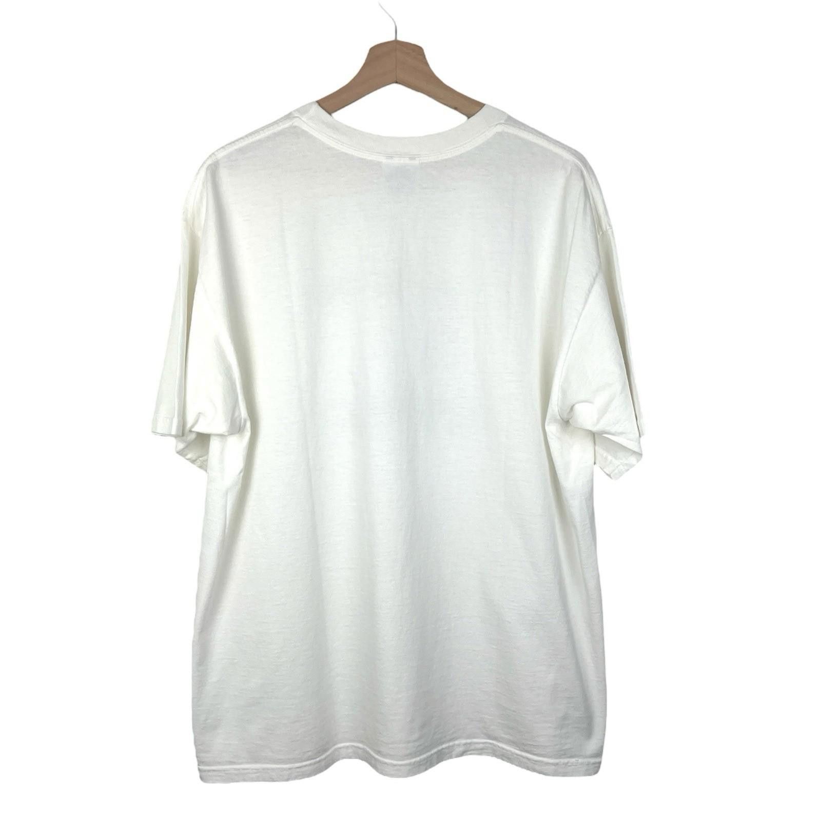 Other Vintage 2000s Red Cabbage Cafe Mexico White T Shirt XL Size US XL / EU 56 / 4 - 4 Thumbnail
