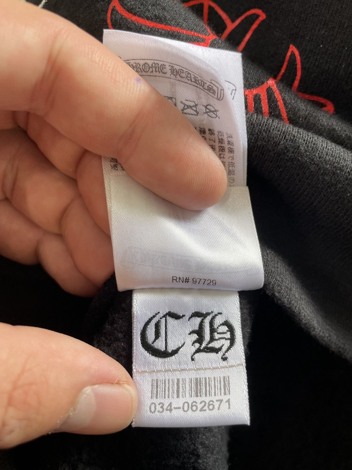 Chrome Hearts Chrome Hearts Stencil Hoodie Size US L / EU 52-54 / 3 - 15 Thumbnail