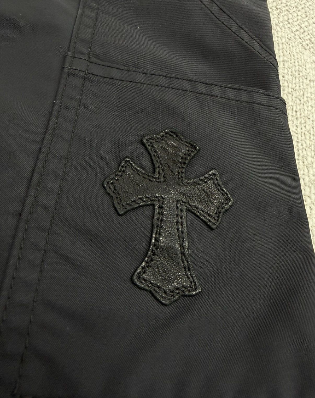 Chrome Hearts Chrome Hearts Leather Patch Double Knee Cargo Pants F1040 Size US 31 - 3 Thumbnail
