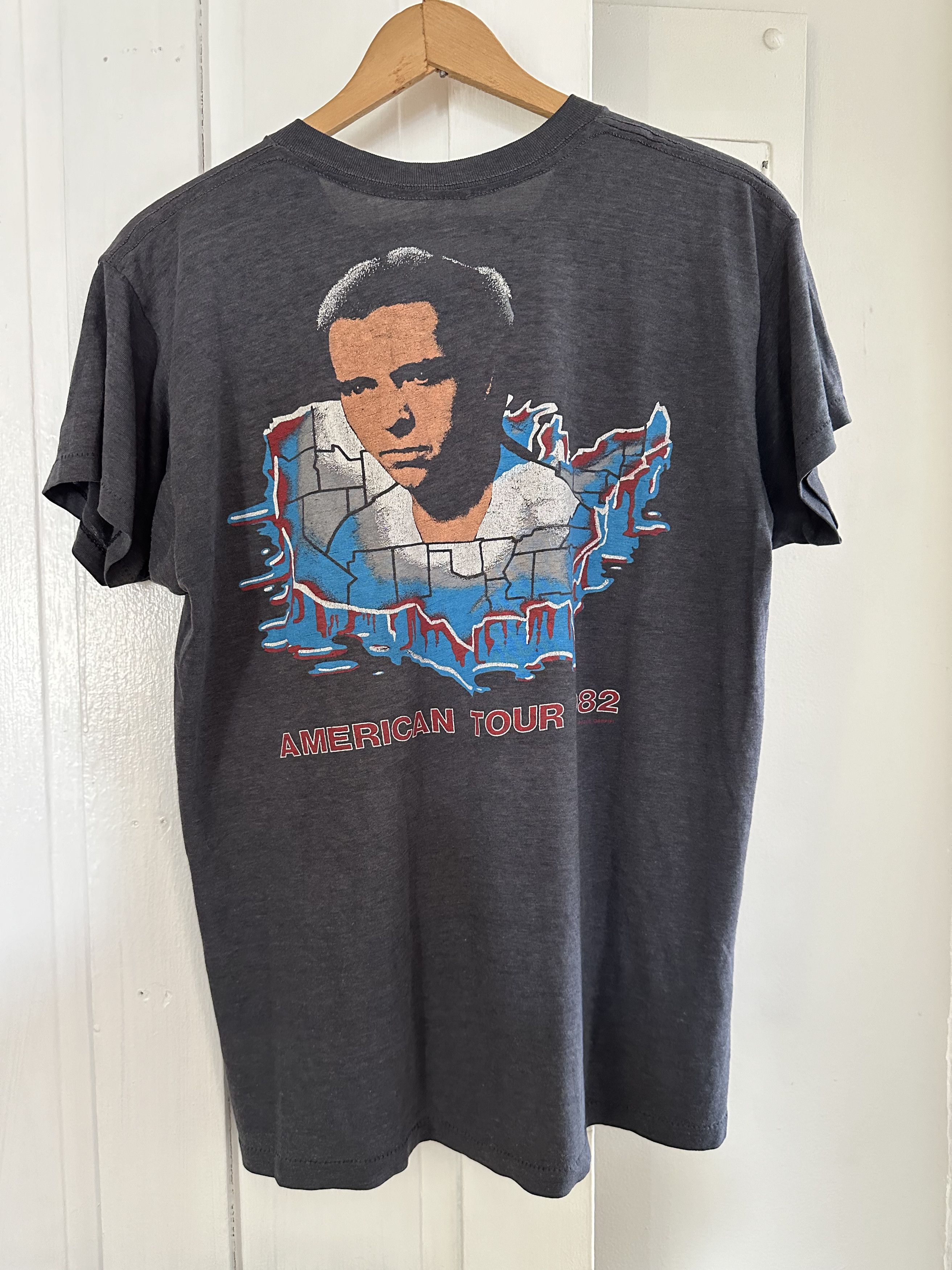 Vintage Peter Gabriel 1982 American Tour shirt Size US L / EU 52-54 / 3 - 2 Thumbnail