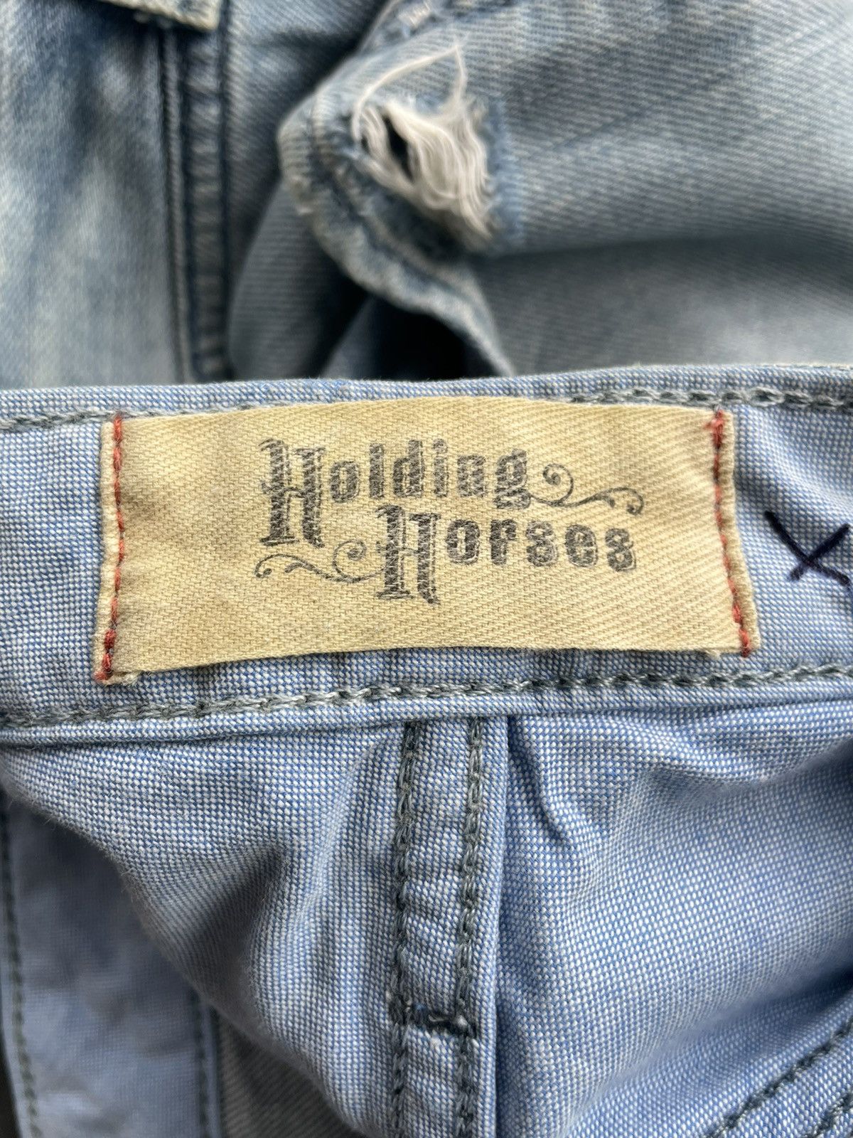 Other Holding Horses Custom Rework Denim Size US 34 / EU 50 - 14 Thumbnail