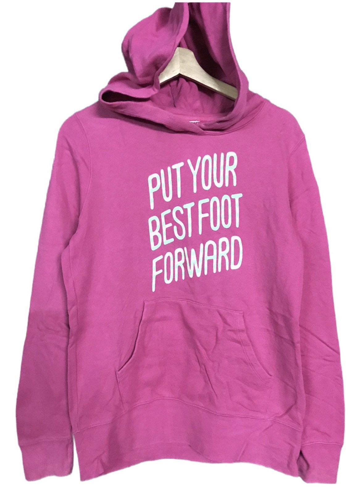 The Unbranded Brand Put Your Best Foot Hoodie Pullover Size US M / EU 48-50 / 2 - 1 Thumbnail