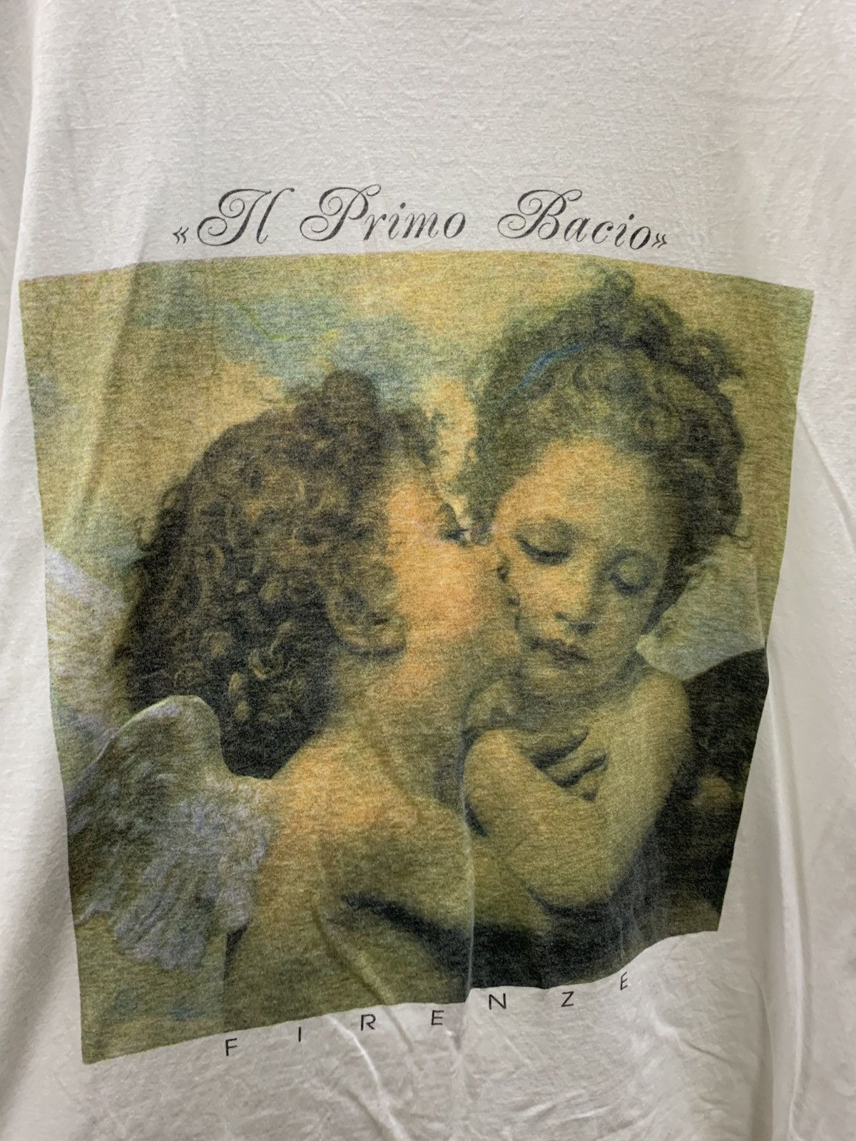 Art Comes First VINTAGE IL PRIMO BACIO FIRENZE ARTWORK TEE Size US M / EU 48-50 / 2 - 2 Thumbnail