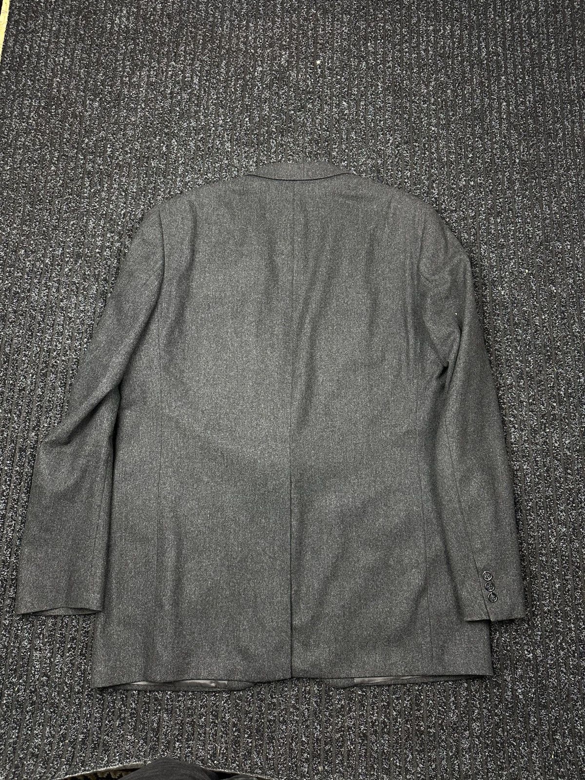 Ermenegildo Zegna Vintage Zegna Wool Suit 3 Piece Grey Classic Formal Tailored Size 40R - 11 Thumbnail