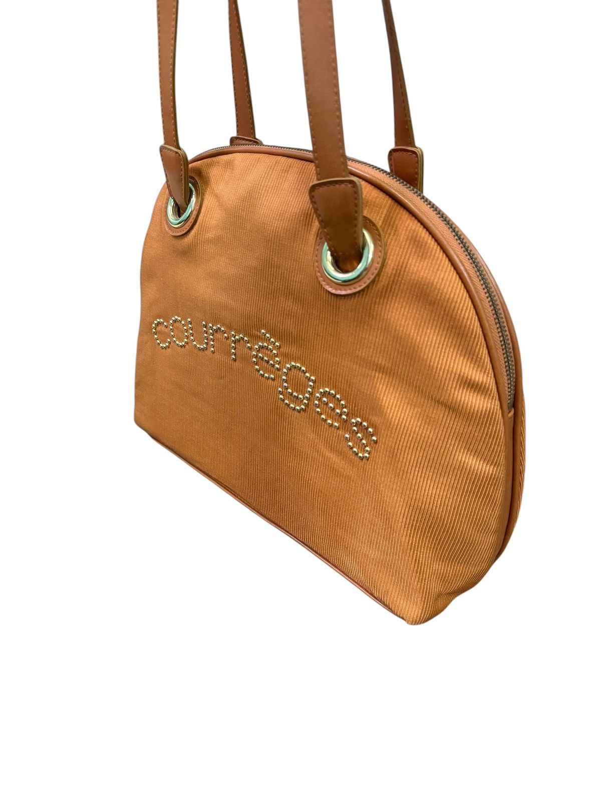 Courreges RARE VINTAGE COURREGES LOGO STUD SHOULDER BAG Size ONE SIZE - 13 Thumbnail