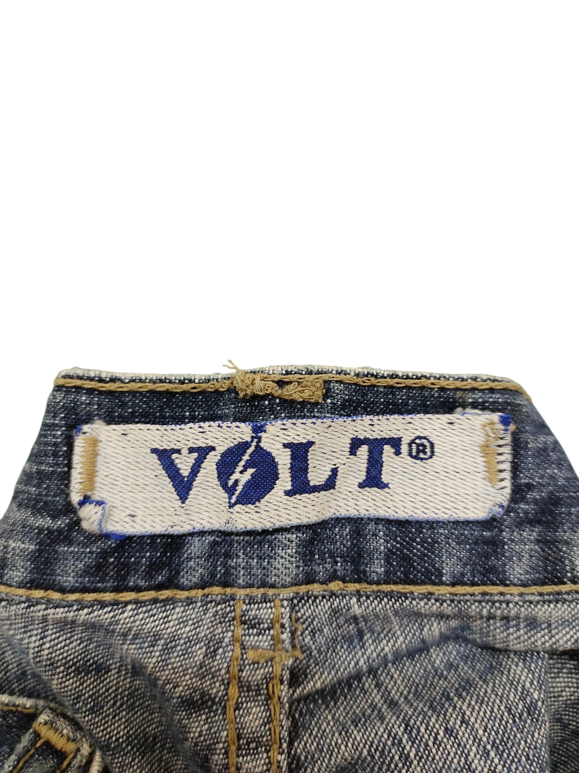 Kapital Vintage Volt Japan Biker Jeans - Distress Faded Grunge Denim Size US 32 / EU 48 - 11 Thumbnail