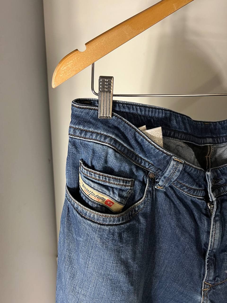Diesel VINTAGE DIESEL INDUSTRY DENIM DIVISION RETRO JEANS CASUAL Size US 34 / EU 50 - 7 Thumbnail
