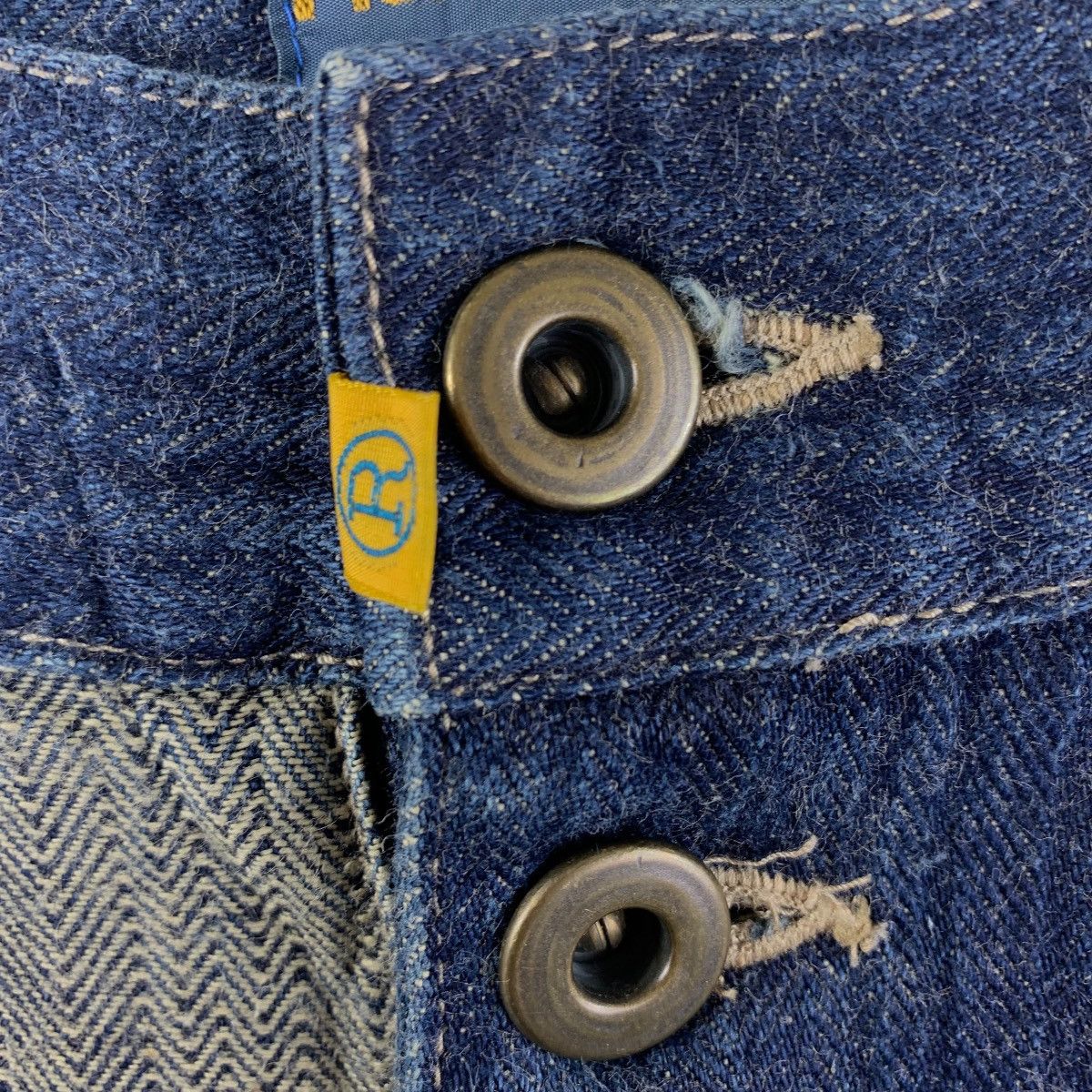 Japanese Brand FISH IN WATER hybrid flare blue jeans japanesebrand Size US 28 / EU 44 - 7 Thumbnail