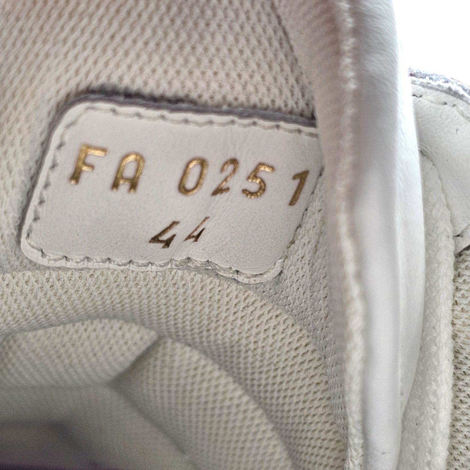 Celine Trainer Low Top Leather Sneakers in White size 44 $850 Size US 11 / EU 44 - 11 Thumbnail