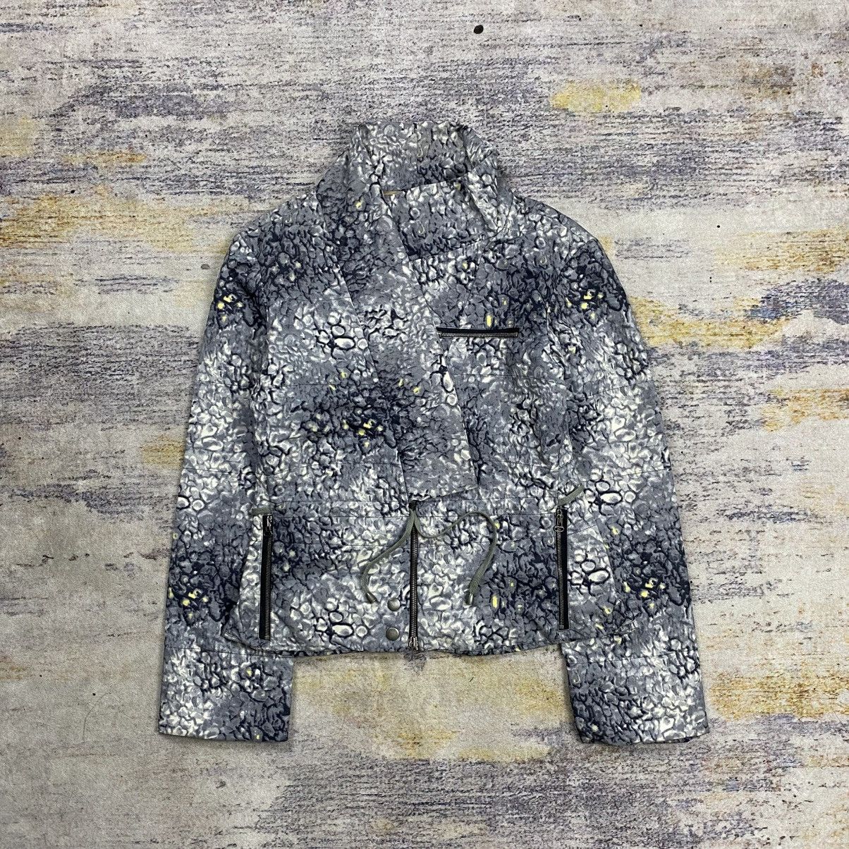 Kenzo Kenzo abstract print asymmetrical jacket Size M / US 6-8 / IT 42-44 - 1 Thumbnail