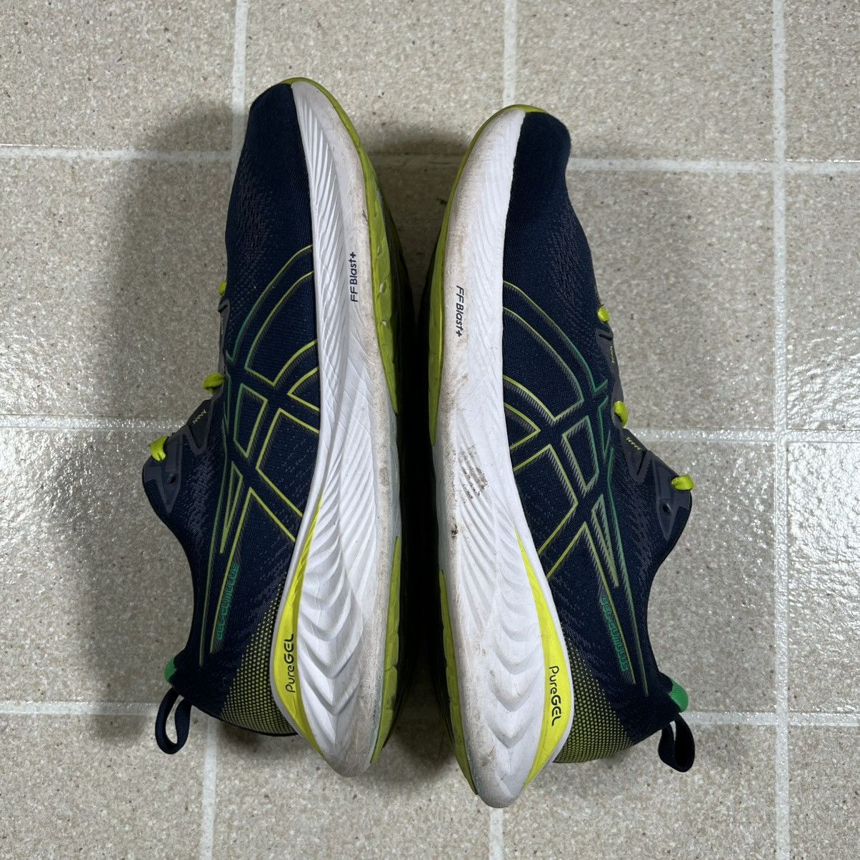 Asics Asics Gel-Cumulus Running Shoes Blue /Green / FF Blast Size US 13 / EU 46 - 6 Thumbnail