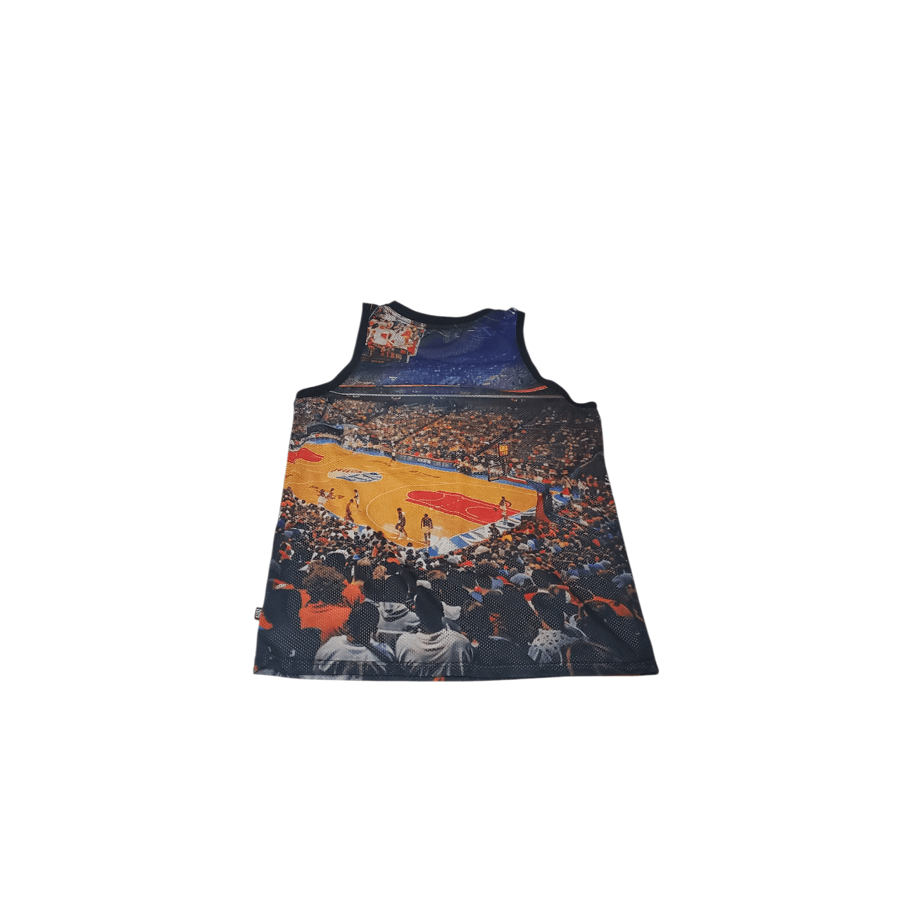 Vintage NBA All Over Print Basketball Court Jersey Size US L / EU 52-54 / 3 - 4 Thumbnail