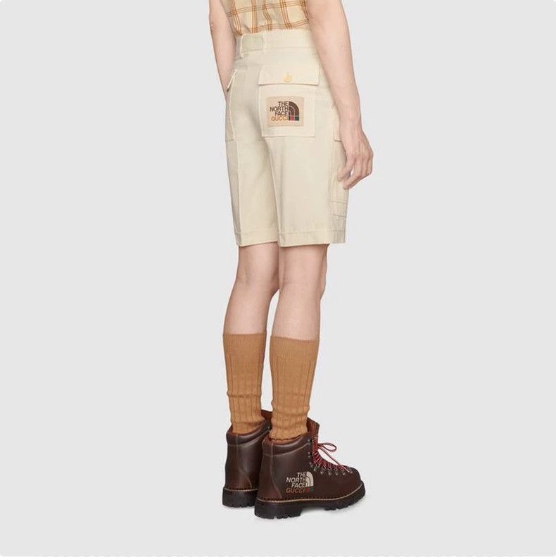 Gucci Gucci The North Face Gucci North co-branded khaki workwear Size US 34 / EU 50 - 4 Thumbnail