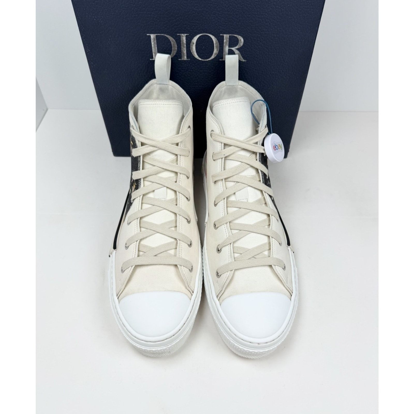 Dior Size 45EU/12US - Dior AsteroDior Canvas B23 High Size US 12 / EU 45 - 5 Thumbnail