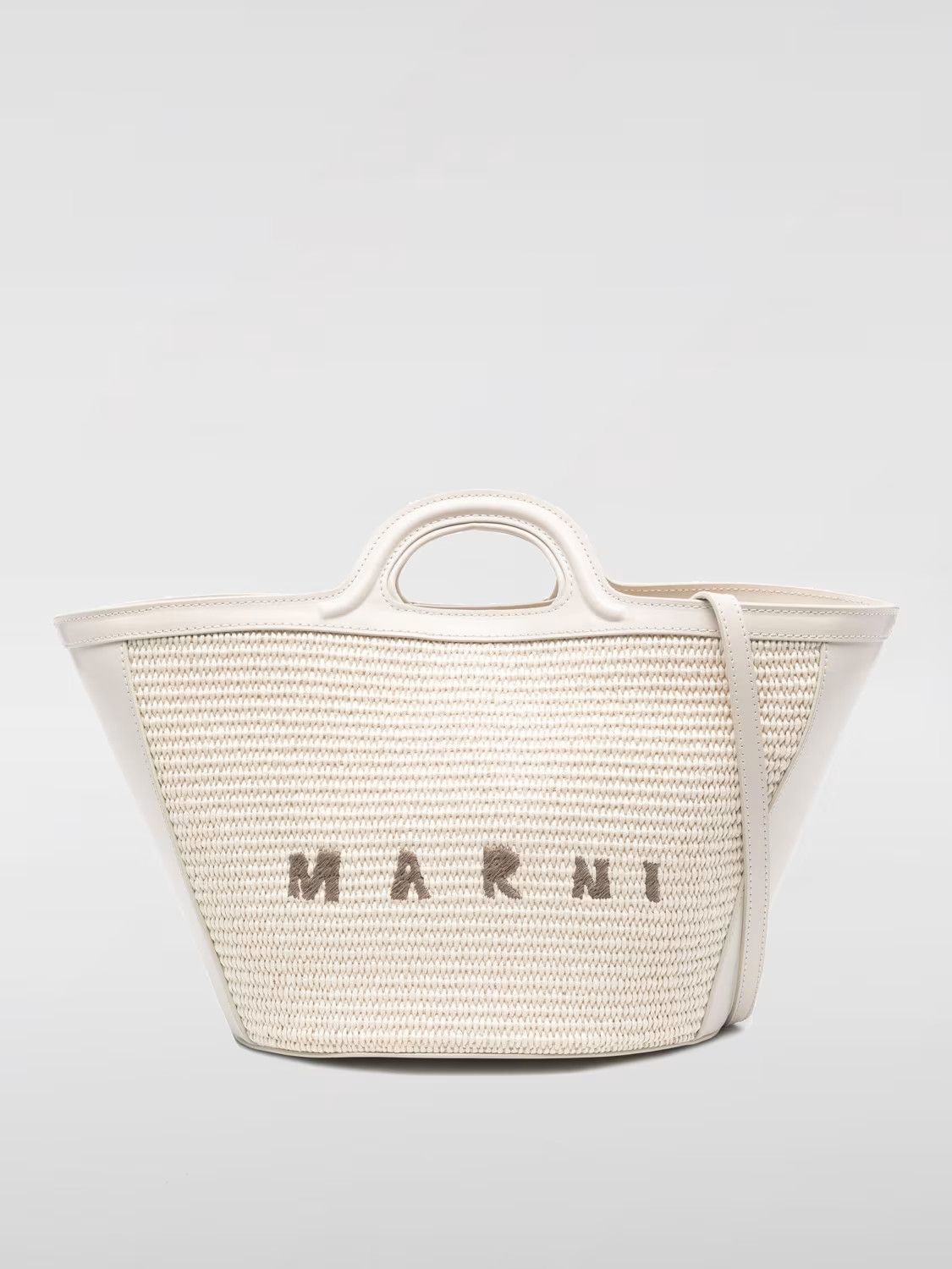 Marni o1s22i1n0525 Size: OS / Cotton & Nylon Handbag in Beige Size ONE SIZE - 1 Preview