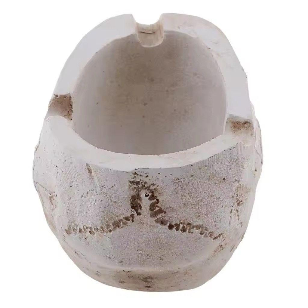 Other Resin Skeleton Head Ashtray Size ONE SIZE - 3 Thumbnail
