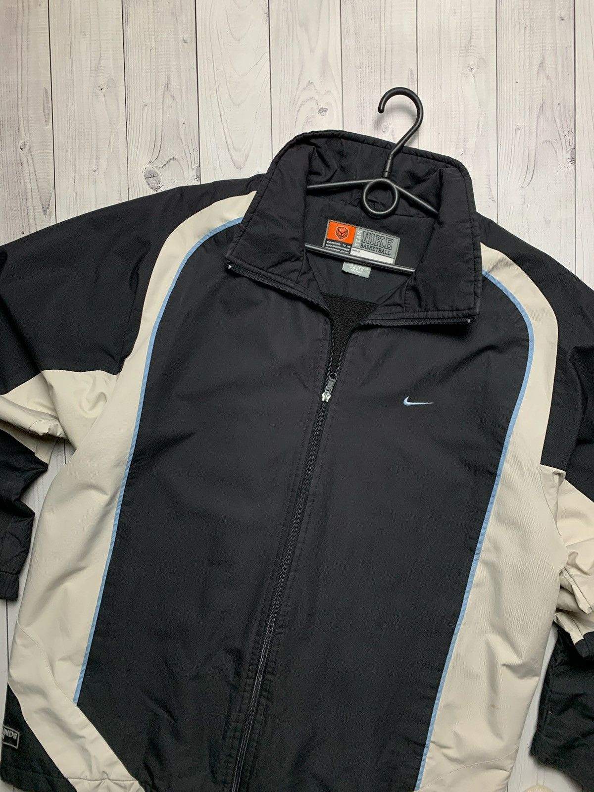 Nike × Vintage Vintage Nike fleece jacket logo size XL rare Size US XL / EU 56 / 4 - 3 Thumbnail