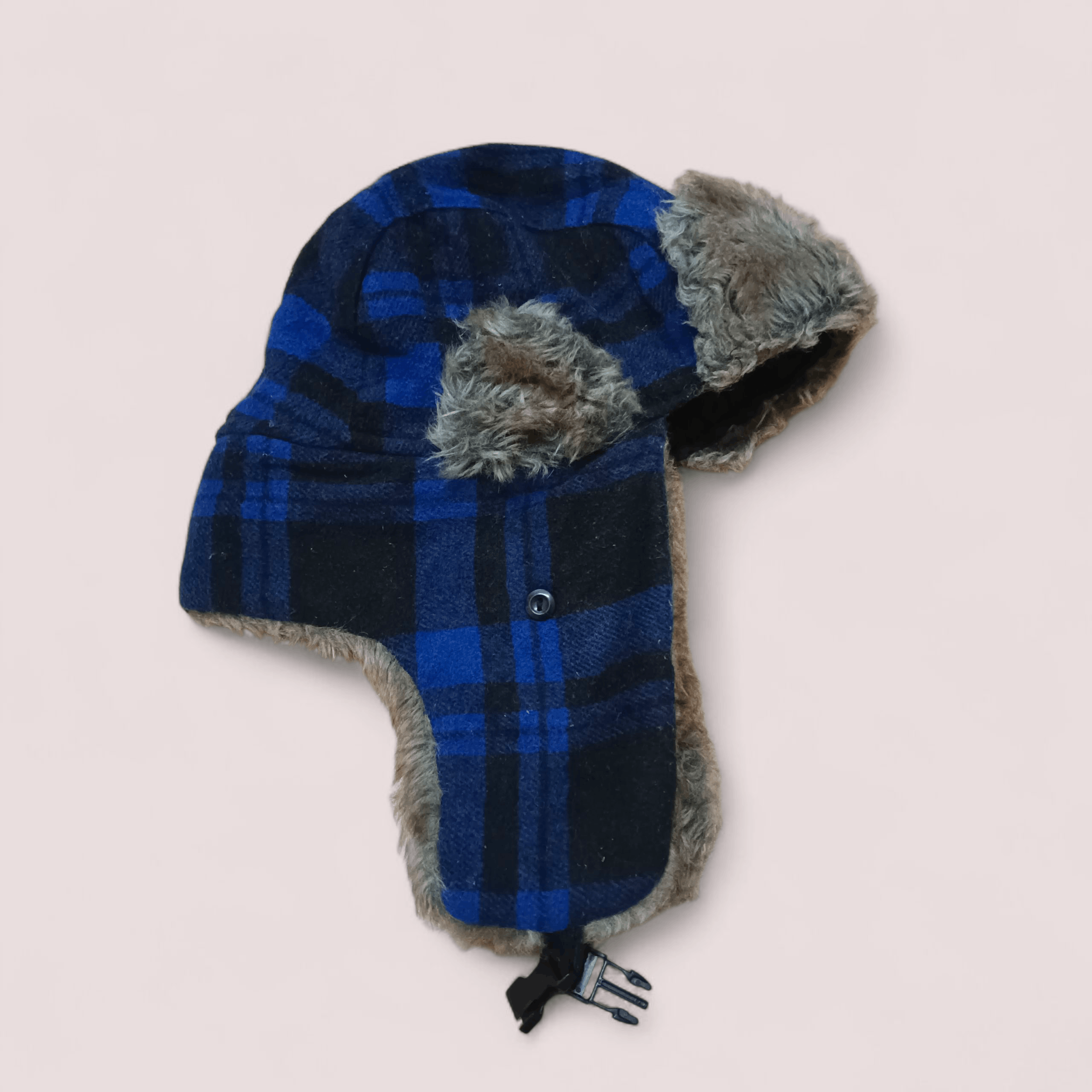 Flannel GU Blue Check Flannel Jacket With Fleece Lining Size US M / EU 48-50 / 2 - 13 Thumbnail
