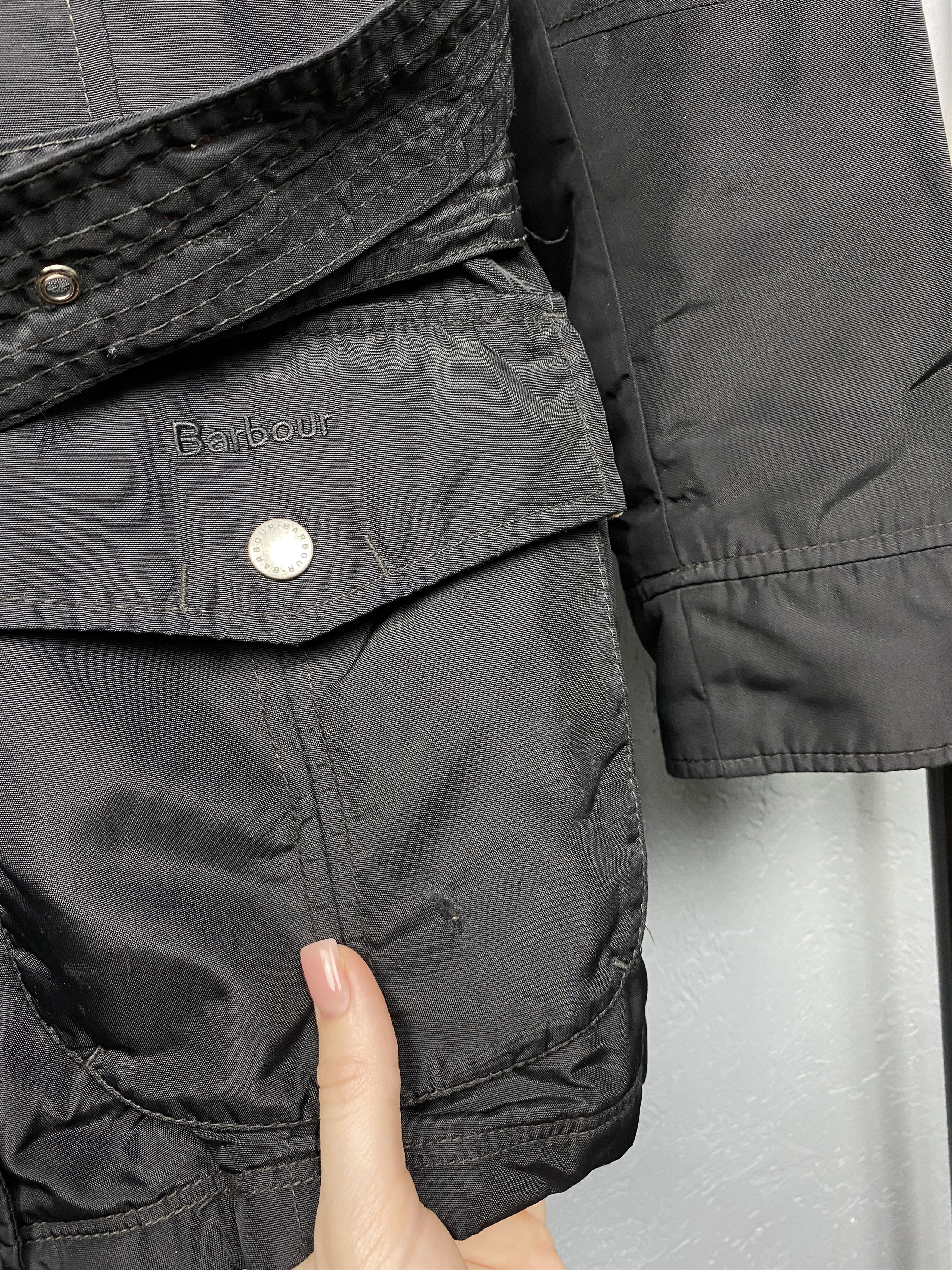 Barbour × Vintage Barbour International Vintage Womens Outlaw Jacket Size M / US 6-8 / IT 42-44 - 7 Thumbnail