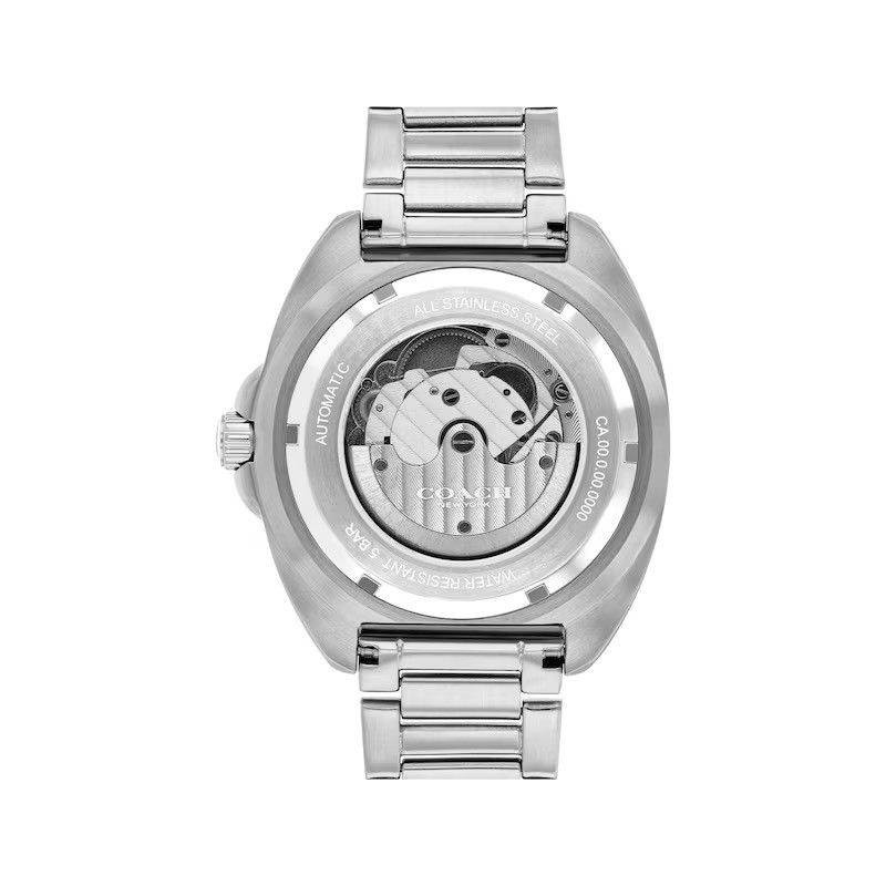 Coach Coach Watch Charter Automatic 44mm 14602713 Men Silver Size ONE SIZE - 8 Thumbnail