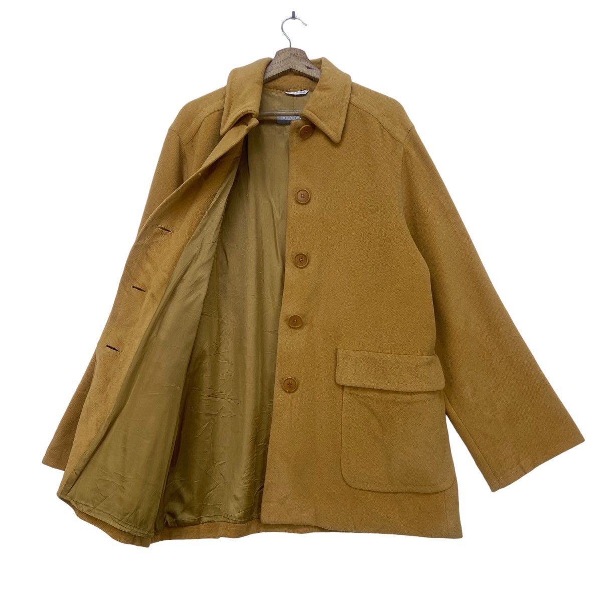 Max Mara Max Mara Laine Wool Coat Size M / US 6-8 / IT 42-44 - 4 Thumbnail