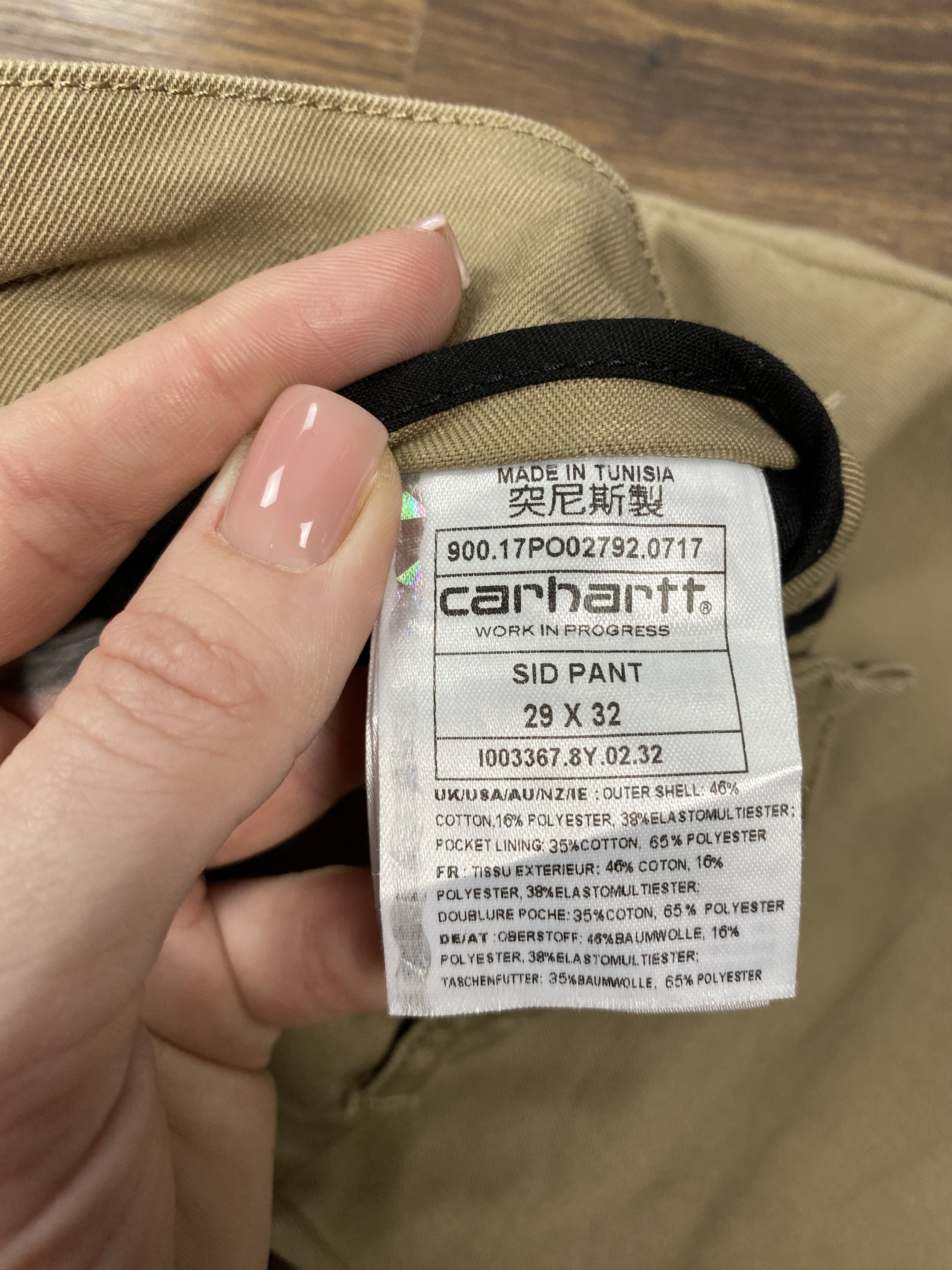 Carhartt Wip × Vintage Carhartt WIP Vintage Mens Sid Chino Pants Size US 29 - 8 Thumbnail